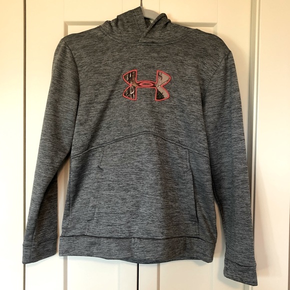 Under Armour Camo Youth Hoody Sz L - Picture 1 of 5